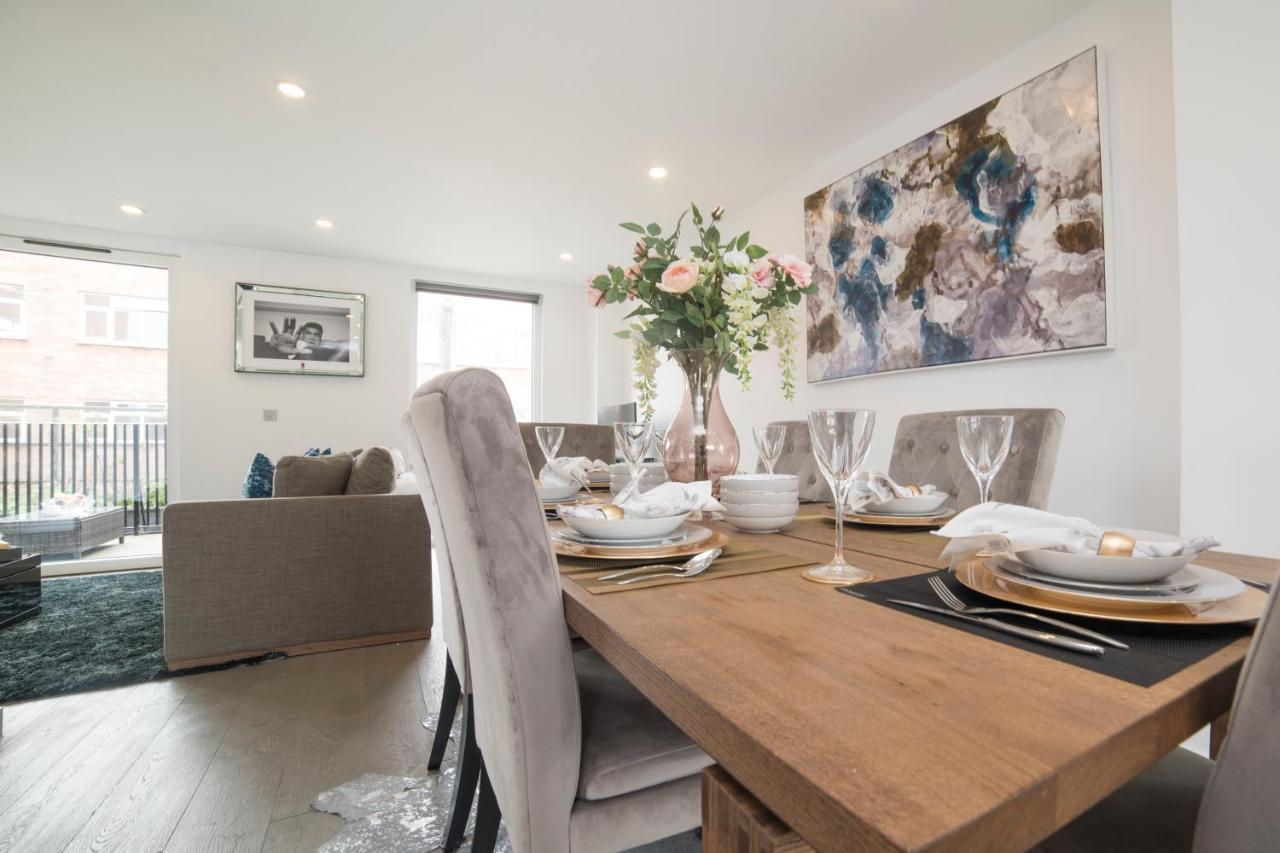 Premier 3 Bed Lux Apartment - Sleeps 8 Londen Buitenkant foto